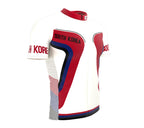 South Korea  Full Zipper Bike Short Sleeve Cycling Jersey