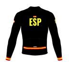 ScudoPro Pro Thermal Long Sleeve Cycling Jersey Country CODE Spain Black | Men and Women