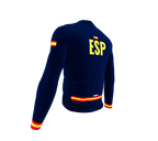 ScudoPro Pro Thermal Long Sleeve Cycling Jersey Country CODE Spain Blue | Men and Women