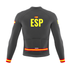ScudoPro Pro Thermal Long Sleeve Cycling Jersey Country CODE Spain Gray | Men and Women