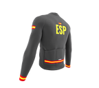 ScudoPro Pro Thermal Long Sleeve Cycling Jersey Country CODE Spain Gray | Men and Women