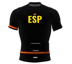 Spain Black CODE Short Sleeve Cycling PRO Jersey for Men and Women