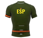 Spain Green CODE Short Sleeve Cycling PRO Jersey for Men and Women