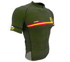 Spain Green CODE Short Sleeve Cycling PRO Jersey for Men and Women