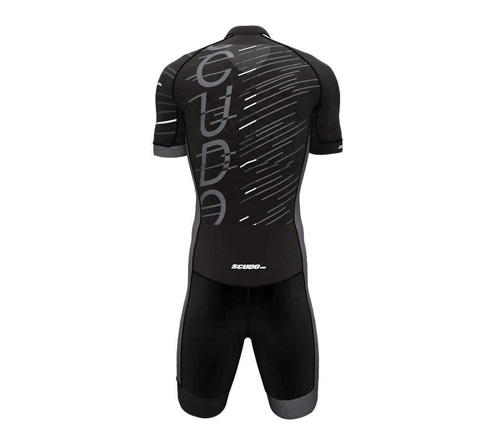 Speed Gray Scudopro Cycling Speedsuit for Man