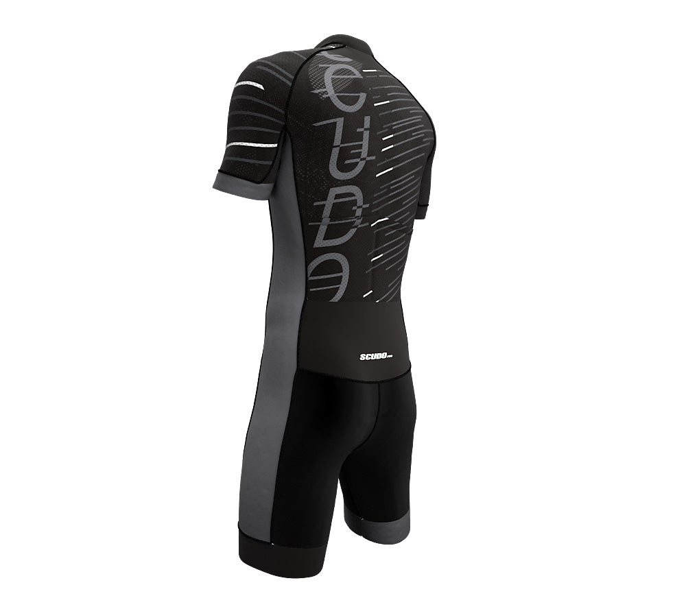 Speed Gray Scudopro Cycling Speedsuit for Man