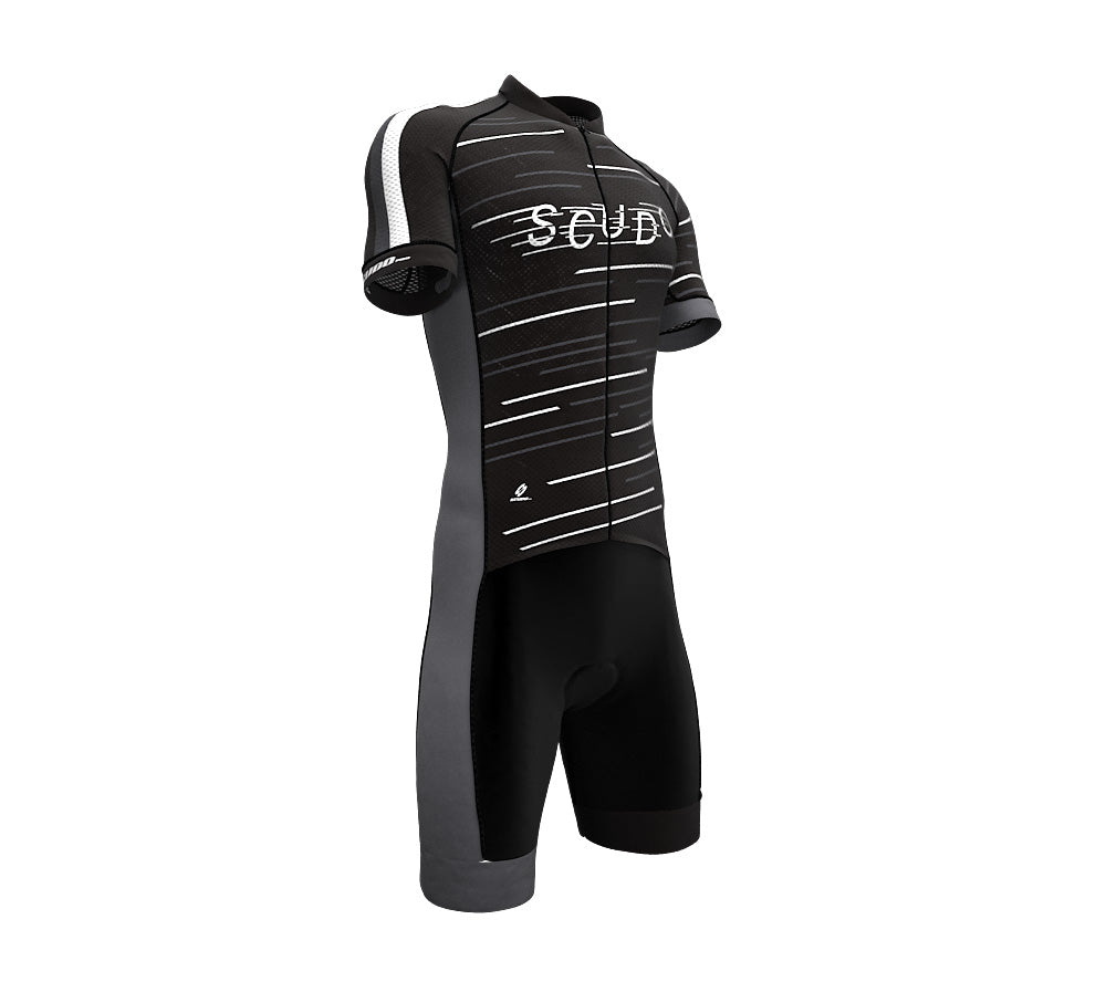 Speed Gray Scudopro Cycling Speedsuit for Man