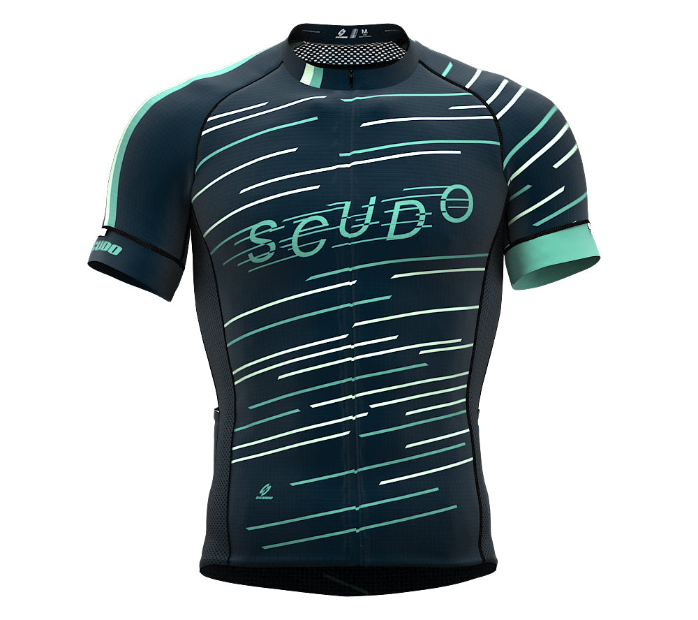 Speed Teal Short Sleeve Cycling PRO Jersey