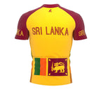 Sri Lanka  Full Zipper Bike Short Sleeve Cycling Jersey
