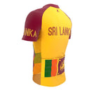 Sri Lanka  Full Zipper Bike Short Sleeve Cycling Jersey