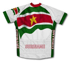 Suriname Flag Cycling Jersey for Men and Women