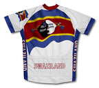 Swaziland Flag Cycling Jersey for Men and Women