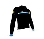 ScudoPro Pro Thermal Long Sleeve Cycling Jersey Country CODE Sweden Black | Men and Women