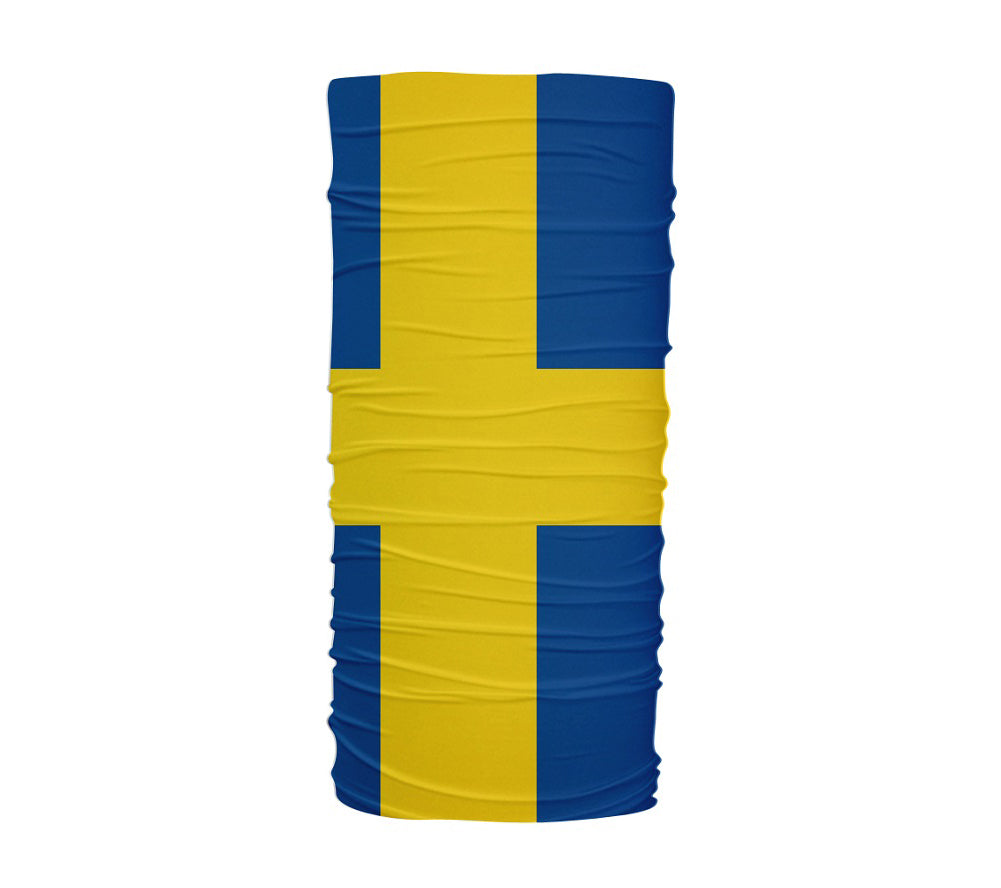 Sweden Flag Multifunctional UV Protection Headband