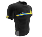 Sweden Black CODE Short Sleeve Cycling PRO Jersey for Men and Women