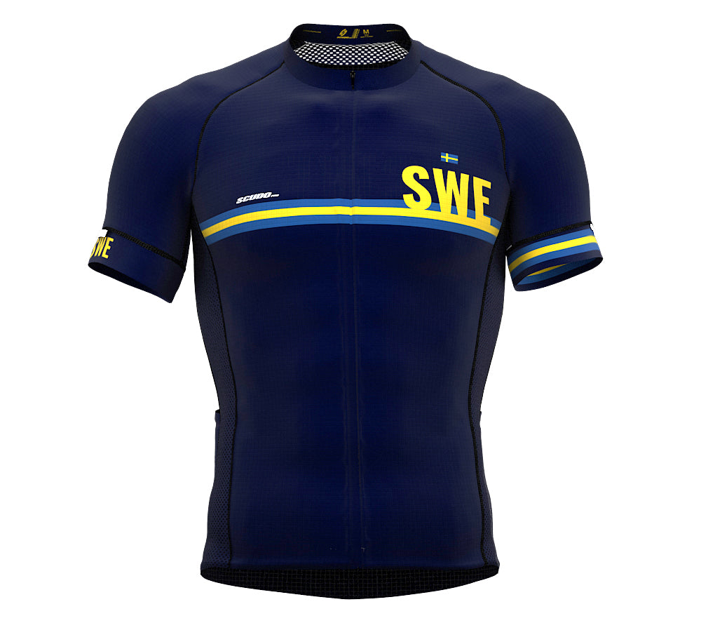 Sweden Blue CODE Short Sleeve Cycling PRO Jersey for Men and WomenSweden Blue CODE Short Sleeve Cycling PRO Jersey for Men and Women