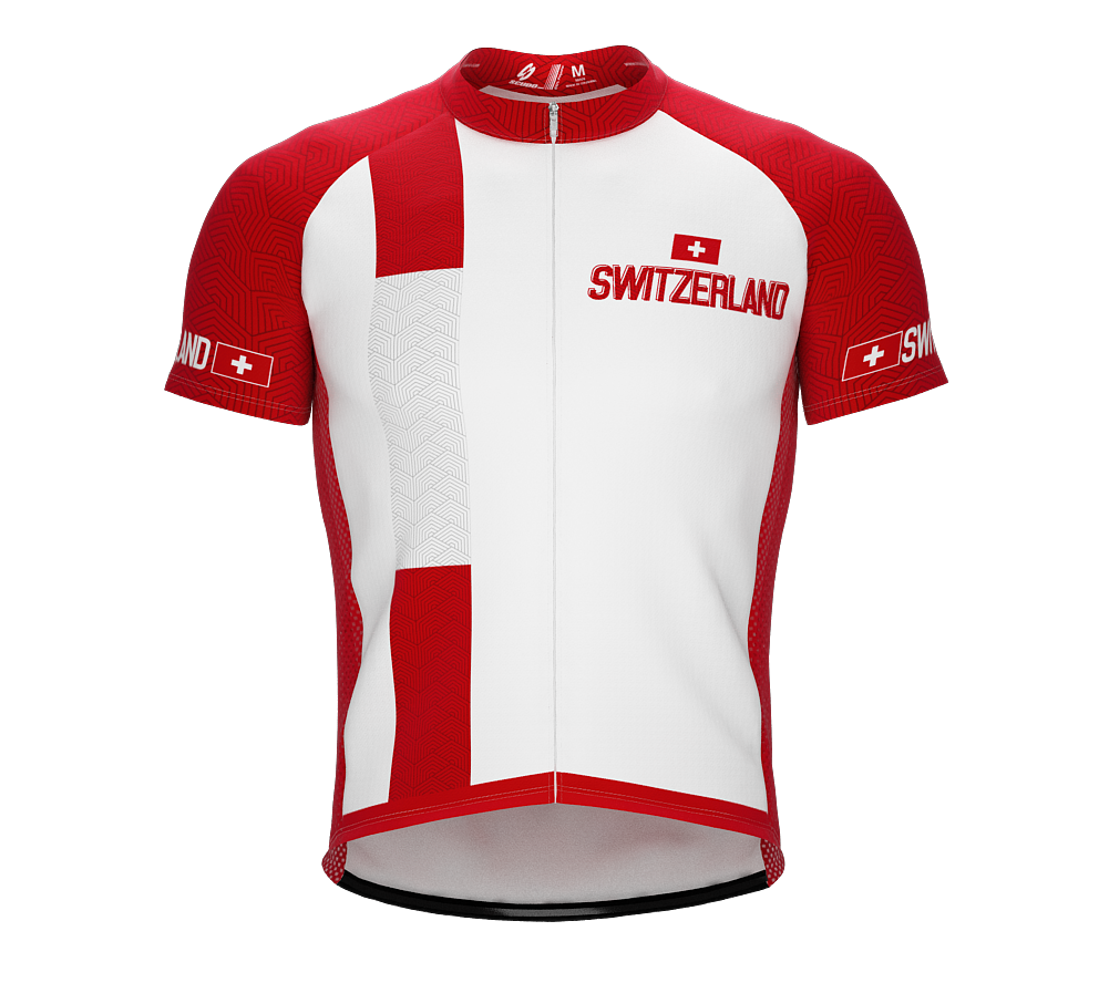 Switzerland Heritage Cycling Jersey for Men and Women