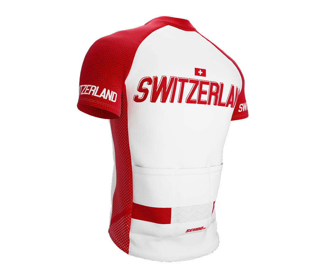 Switzerland Heritage Cycling Jersey for Men and Women
