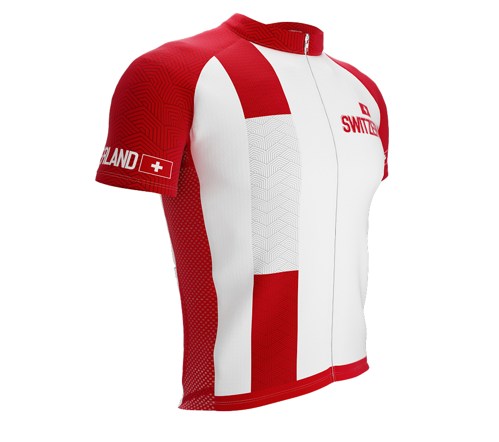 Switzerland Heritage Cycling Jersey for Men and Women