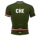 Switzerland Green CODE Short Sleeve Cycling PRO Jersey for Men and Women