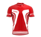 Switzerland  Full Zipper Bike Short Sleeve Cycling Jersey