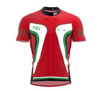 Syria  Full Zipper Bike Short Sleeve Cycling Jersey