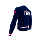ScudoPro Pro Thermal Long Sleeve Cycling Jersey Country CODE Taiwan Blue | Men and Women