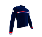 ScudoPro Pro Thermal Long Sleeve Cycling Jersey Country CODE Taiwan Blue | Men and Women