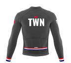 ScudoPro Pro Thermal Long Sleeve Cycling Jersey Country CODE Taiwan Gray | Men and Women