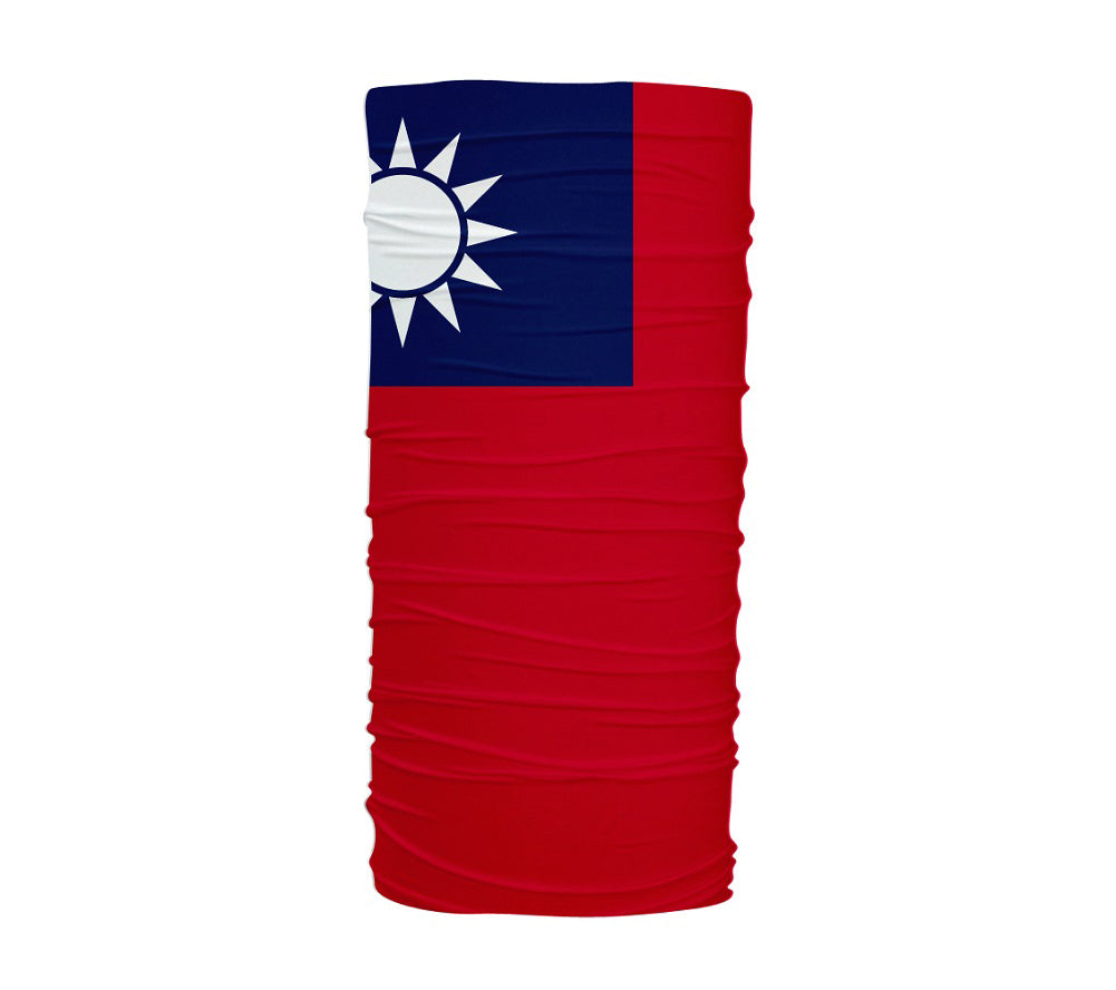 Taiwan Flag Multifunctional UV Protection Headband