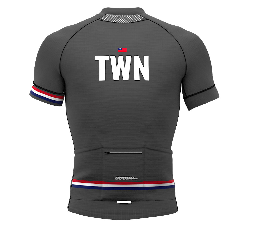 Taiwan Gray CODE Short Sleeve Cycling PRO Jersey for Men and Women