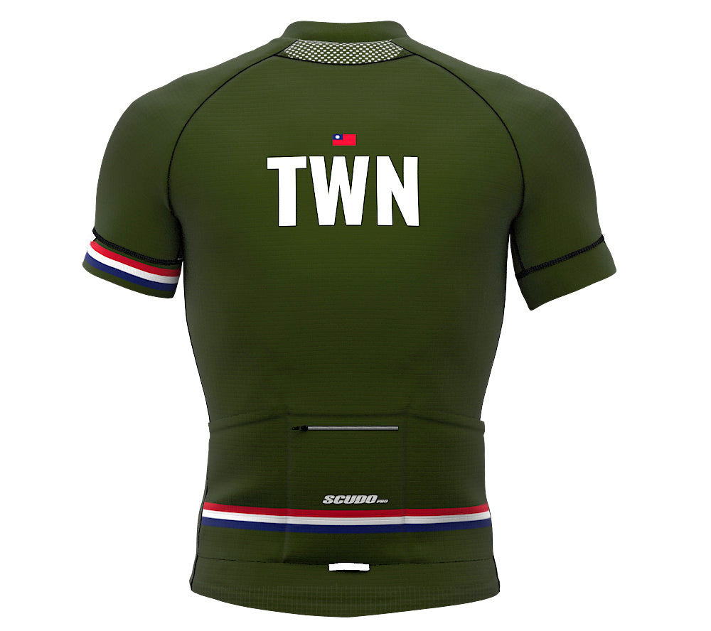 Taiwan Green CODE Short Sleeve Cycling PRO Jersey for Men and Women