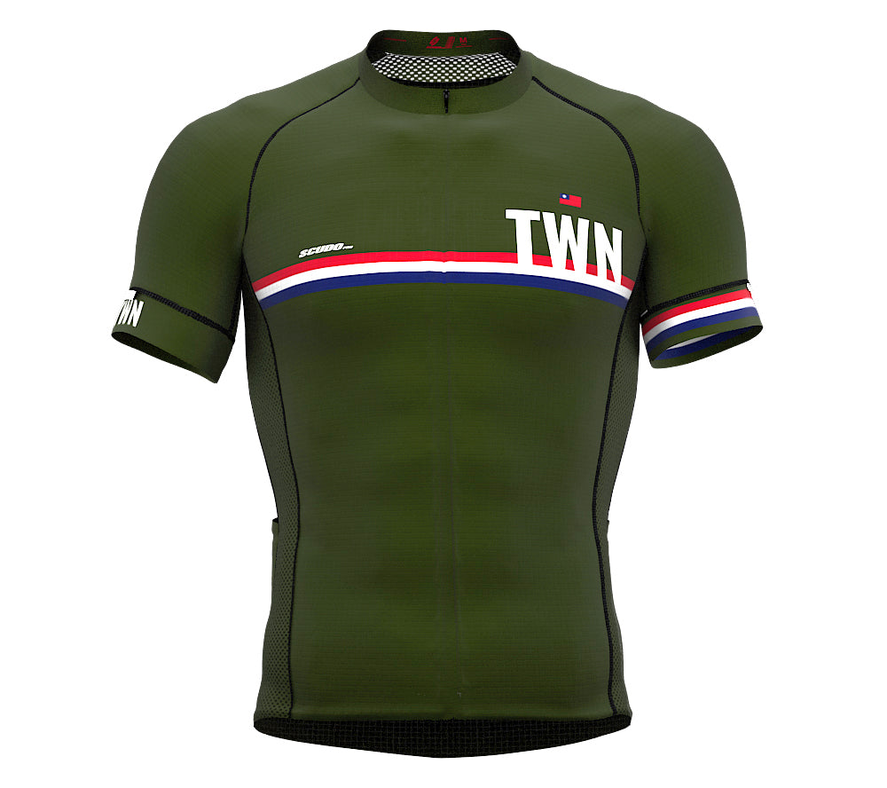 Taiwan Green CODE Short Sleeve Cycling PRO Jersey for Men and WomenTaiwan Green CODE Short Sleeve Cycling PRO Jersey for Men and Women