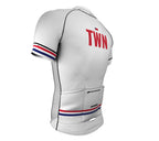 Taiwan White CODE Short Sleeve Cycling PRO Jersey for Men and Women