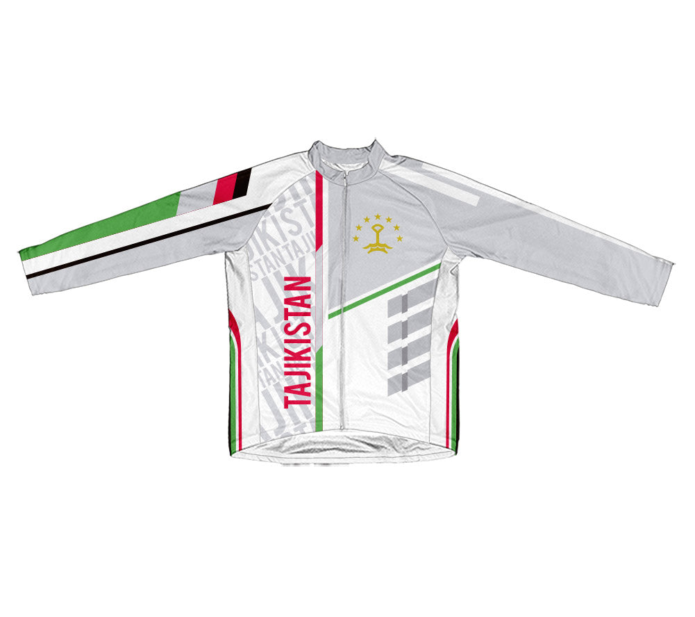 Tajikistan ScudoPro Cycling Jersey Long Sleeve