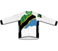 Tanzania Flag Winter Thermal Cycling Jersey