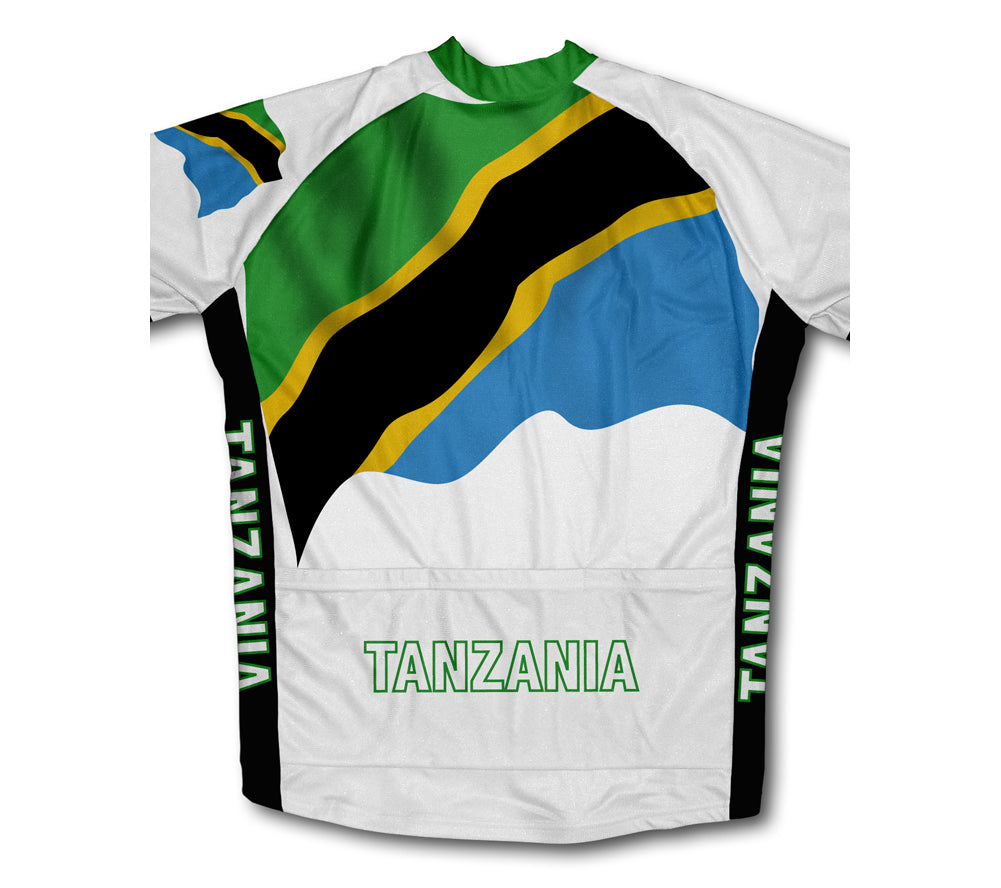 Tanzania Flag Winter Thermal Cycling Jersey