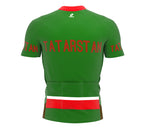 Tatarstan  Full Zipper Bike Short Sleeve Cycling Jersey