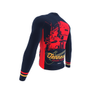 ScudoPro Pro Thermal Long Sleeve Cycling Jersey Tennessee USA state Icon landmark identity  | Men and Women