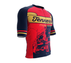 ScudoPro Pro-Elite Short Sleeve Cycling Jersey Tennessee USA State Icon landmark symbol identity  | Men and Women