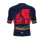ScudoPro Pro-Elite Short Sleeve Cycling Jersey Tennessee USA State Icon landmark symbol identity  | Men and Women