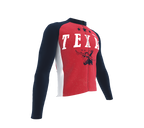 ScudoPro Pro Thermal Long Sleeve Cycling Jersey Texas USA state Icon landmark identity  | Men and Women