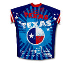 Texas Short Sleeve Cycling Jersey for Men and Women
