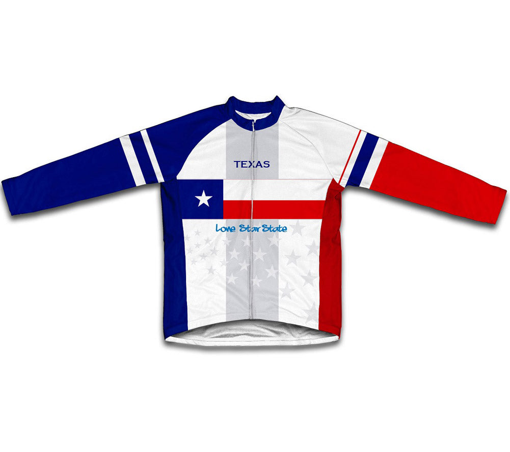 Texas Flag Winter Thermal Cycling Jersey