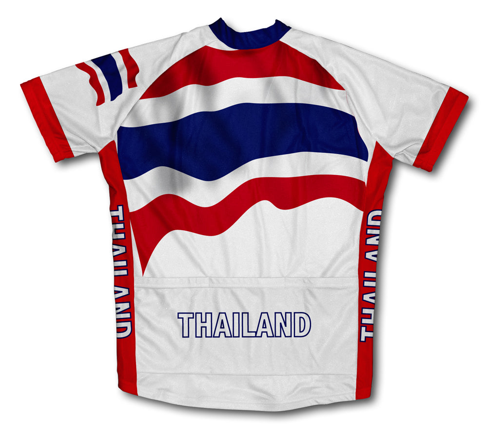Thailand Flag Cycling Jersey for Men and Women