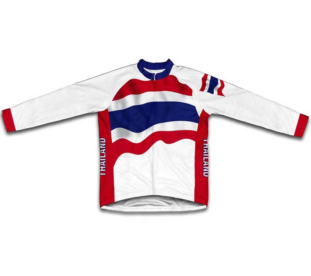 Thailand Flag Cycling Jersey for Men and Women