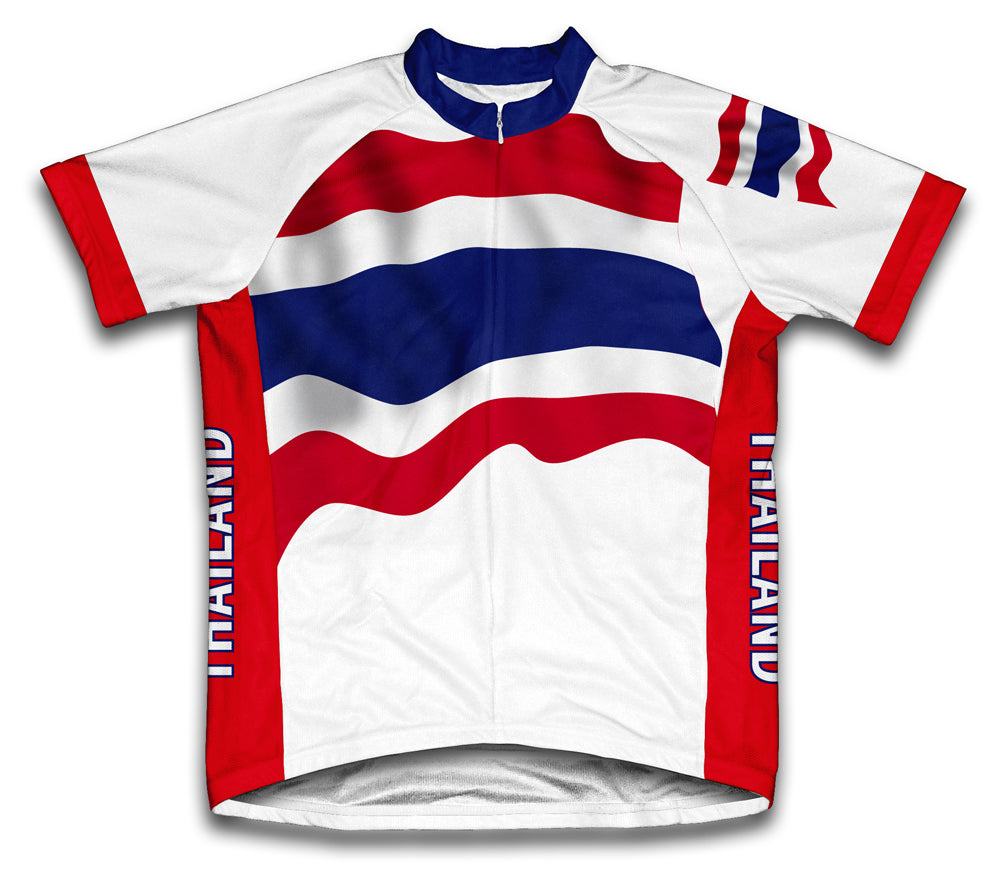Thailand Flag Cycling Jersey for Men and Women