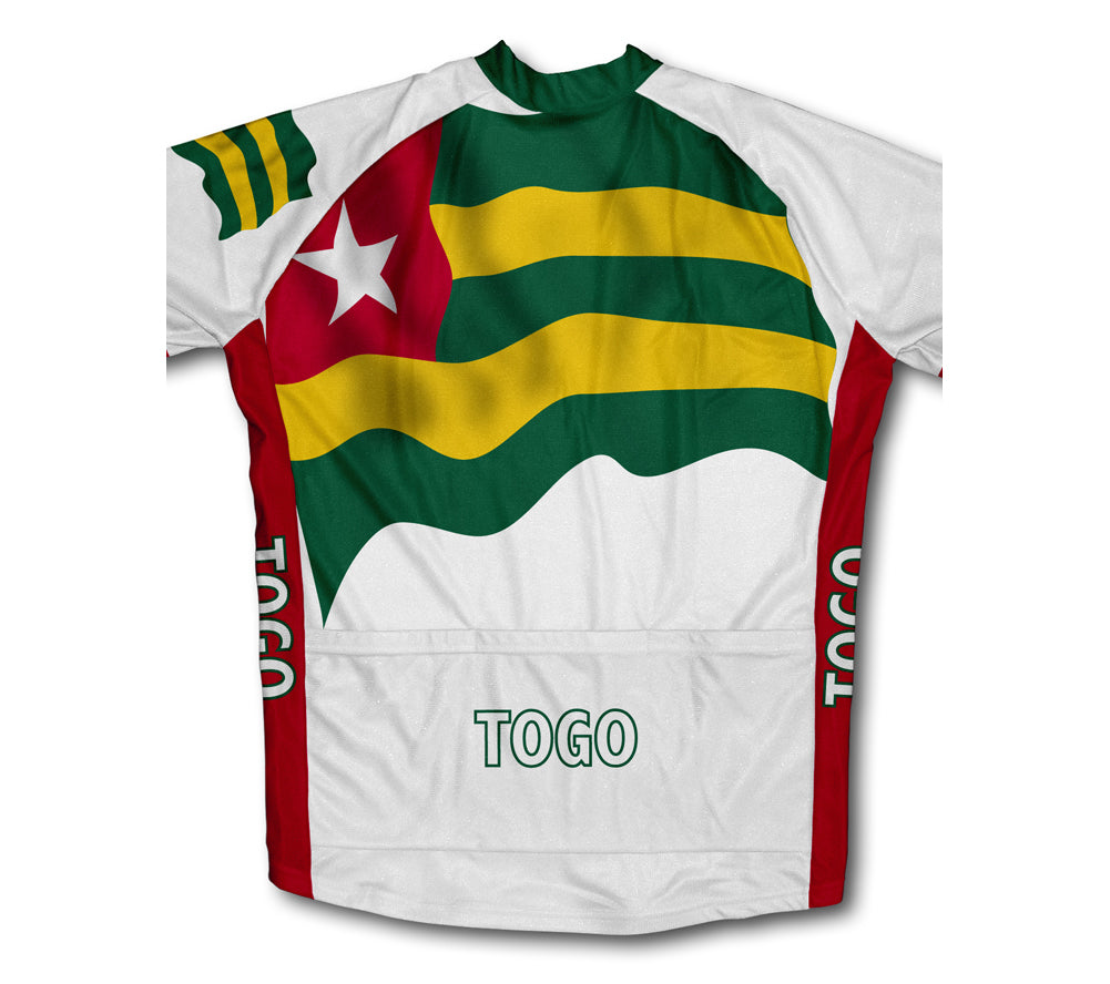 Togo Flag Cycling Jersey for Men and Women