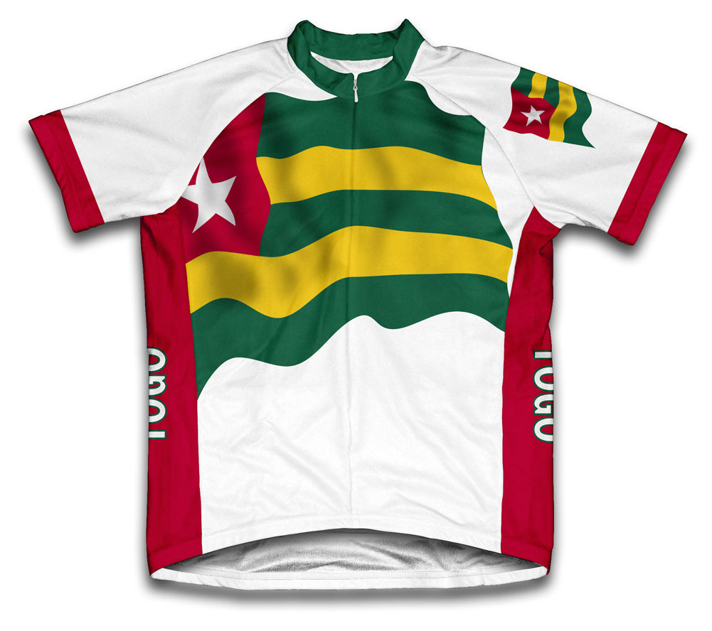 Togo Flag Cycling Jersey for Men and Women