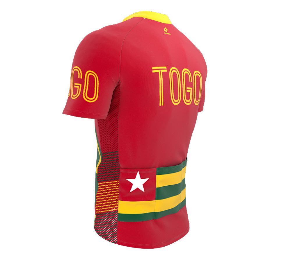 Togo  Full Zipper Bike Short Sleeve Cycling Jersey